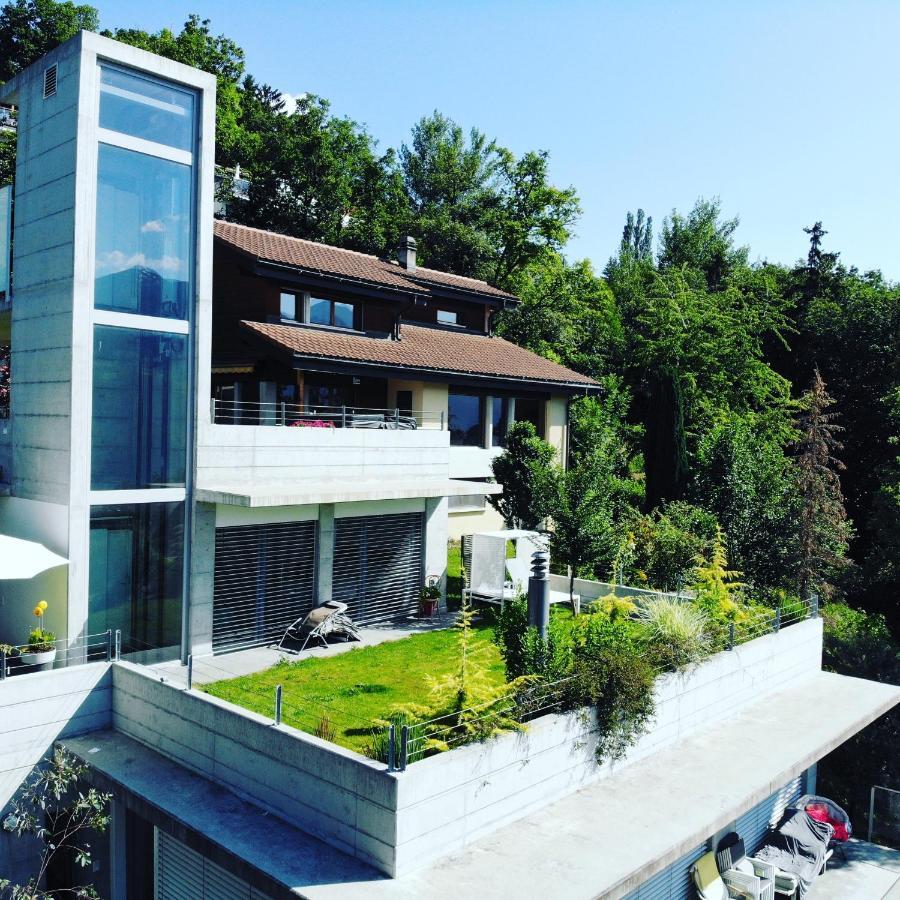 Bnb Valais - By La Sittelle Grimisuat Bagian luar foto